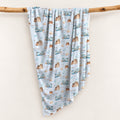 Personalized Airplane Swaddle Blanket – Skybound Adventure