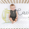 Alligator Personalized Mini Crib Sheet