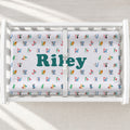 Alphabet Adventures Personalized Changing Pad Cover