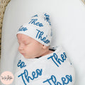 Personalized Name Swaddle Blanket