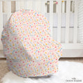 Personalized Butterfly Garden Baby Car Seat Cover