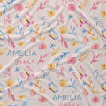 Butterfly Garden Personalized Blanket