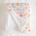 Butterfly Garden Personalized Blanket