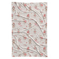 Personalized Christmas Bunny Swaddle Blanket