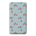Personalized Christmas Delivery Twin Fitted Sheet