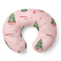 Personalized Christmas Tree Nursing Pillow Cover