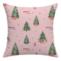 Personalized Under the Christmas Tree Throw Pillow