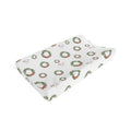 Personalized Christmas Wreath Changing Pad Cover