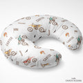 Personalized Dirt Bike Adventure Nursing Pillow Cover