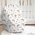 Personalized Dirt Bike Adventure Baby Car Seat Cover