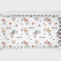 Personalized Dirt Bike Adventure Crib Sheet