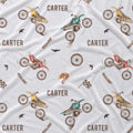 Personalized Dirt Bike Adventure Changing Pad Cover