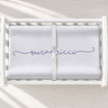 Handwritten Personalized Changing Pad Cover