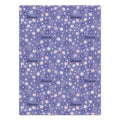 Lilac Love & Daisies Personalized Blanket