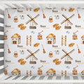 Little Countryside Personalized Crib Sheet | Custom Bedding