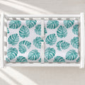 Monstera Leaves Changing Pad Cover