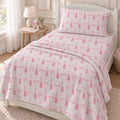 Personalized Blush Ballerina Blanket for Babies and Kids