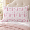 Personalized Blush Ballerina Pillowcase