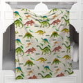 Personalized Dinosaur Blanket for Babies & Kids