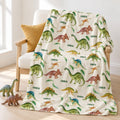 Personalized Dinosaur Blanket for Babies & Kids