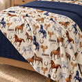 Personalized Horse Blanket for Babies & Kids