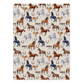 Personalized Horse Blanket for Babies & Kids