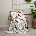 Personalized Horse Blanket for Babies & Kids