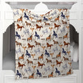 Personalized Horse Blanket for Babies & Kids