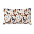 Personalized Horse Pillowcase - Watercolor Western Bedding