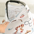 Wizard Personalized Baby Car Seat Cover