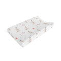 Personalized Snowman Christmas Changing Pad Cover