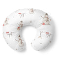 Personalized Snowman Christmas Nursing Pillow Cover