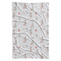 Personalized Snowman Christmas Swaddle Blanket