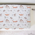 Woodland Animals Personalized Changing Pad Cover