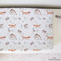 Woodland Animals Personalized Changing Pad Cover
