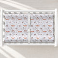 Woodland Animals Personalized Changing Pad Cover