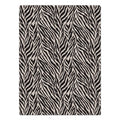 Personalized Zebra Print Baby Blanket