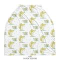 Alligator Personalized Baby Car Seat Cover