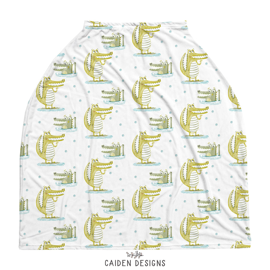 'Gator' Alligator Multi-Use Baby Car Seat Cover