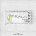 'Gator' Alligator Personalized Crib Sheet