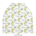 'Gator' Alligator Personalized Multi-Use Baby Car Seat Cover