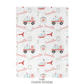 Ambulance Personalized Blanket
