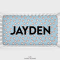 Baseball Personalized Crib Sheet