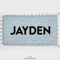 Baseball Personalized Crib Sheet