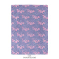 Berry Personalized Name Blanket