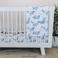 Blue Whales Personalized Blanket
