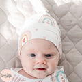 Boho Rainbow Personalized Baby Hat