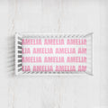 Bold Personalized Name Crib Sheet