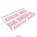 Bold Personalized Name Changing Pad Cover