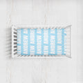Bold Personalized Name Crib Sheet